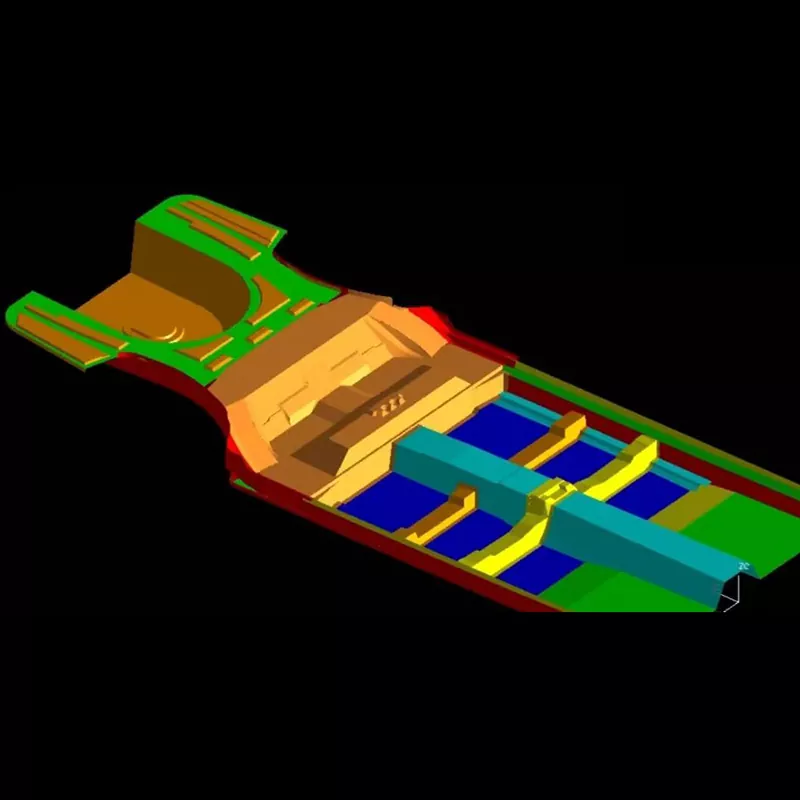 अटोमोटिभ फ्लोर एसेम्बली स्ट्याम्पिङको मृत्यु